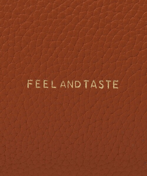 FEEL AND TASTE（フィールアンドテイスト）の「FEEL AND TASTE boat ショルダーバッグ（ハンドバッグ・レディース・ブラック/キャメル・FREE）」の10枚目の写真