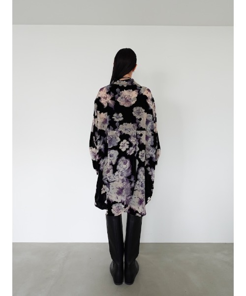 sahara（サハラ）の「Velvet Over Shirt/ベルベットオーバーシャツ