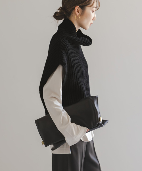 Noble（ノーブル）の「《追加》3G片畦ハイネックベスト（ベスト）」 - WEAR