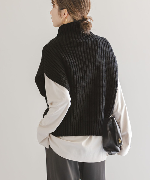 Noble（ノーブル）の「《追加》3G片畦ハイネックベスト（ベスト）」 - WEAR