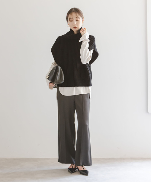 Noble（ノーブル）の「《追加》3G片畦ハイネックベスト（ベスト）」 - WEAR