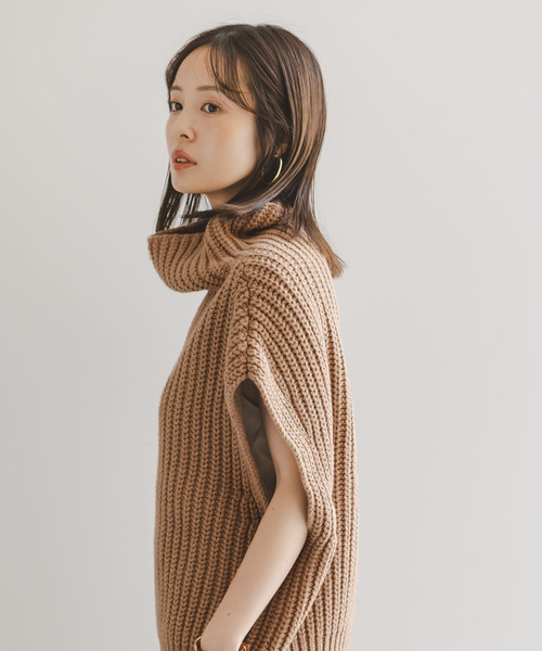 Noble（ノーブル）の「《追加》3G片畦ハイネックベスト（ベスト）」 - WEAR