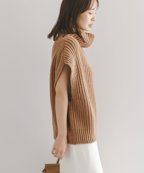 Noble（ノーブル）の「《追加》3G片畦ハイネックベスト（ベスト）」 - WEAR