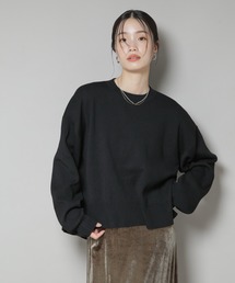 毛玉抑制ニットプルオーバー(セットアップ可)