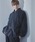 SLICK�i�X���b�N�j�́u�ySLICK/�X���b�N�zShaggy Melton Zip Up Blouson/�V���M�[�����g���W�b�v�A�b�v�V���[�g�u���]���i�u���]���j�v�b�`���R�[���O���[