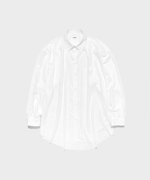 sulvam（サルバム）の「【sulvam / サルバム】別注 L/S DAD SHIRT（シャツ/ブラウス・メンズ・カーキ/ブラック/ホワイト/ミント/サックスブルー・S/L/M）」の2枚目の写真