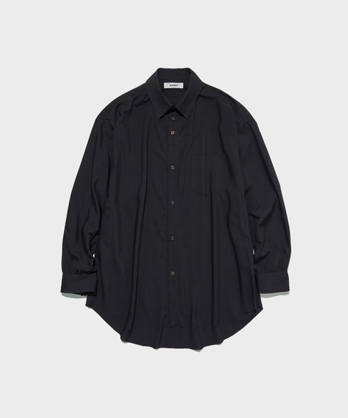 sulvam（サルバム）の「【sulvam / サルバム】別注 L/S DAD SHIRT（シャツ/ブラウス・メンズ・カーキ/ブラック/ホワイト/ミント/サックスブルー・S/L/M）」の3枚目の写真
