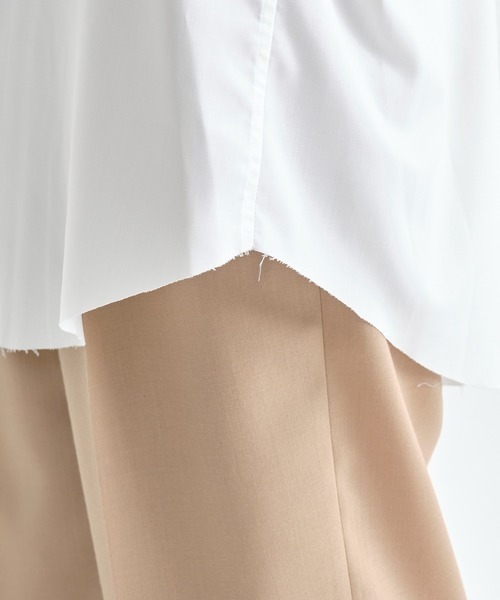 sulvam（サルバム）の「【sulvam / サルバム】別注 L/S DAD SHIRT（シャツ/ブラウス・メンズ・カーキ/ブラック/ホワイト/ミント/サックスブルー・S/L/M）」の17枚目の写真