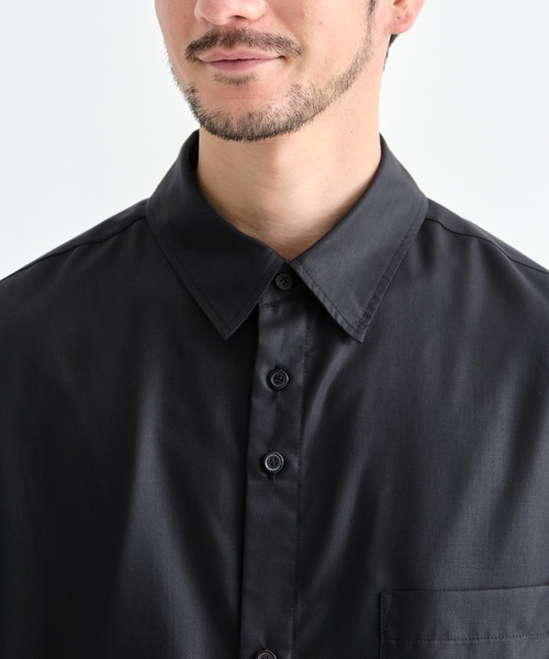 sulvam（サルバム）の「【sulvam / サルバム】別注 L/S DAD SHIRT（シャツ/ブラウス・メンズ・カーキ/ブラック/ホワイト/ミント/サックスブルー・S/L/M）」の21枚目の写真