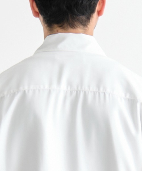 sulvam（サルバム）の「【sulvam / サルバム】別注 L/S DAD SHIRT（シャツ/ブラウス・メンズ・カーキ/ブラック/ホワイト/ミント/サックスブルー・S/L/M）」の13枚目の写真