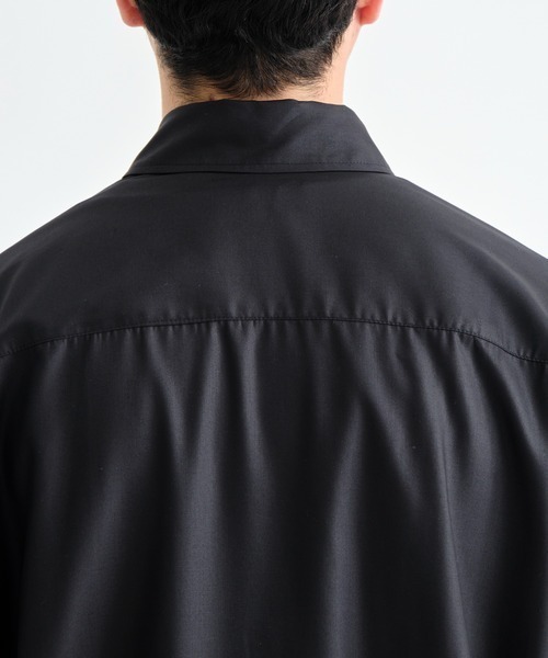 sulvam（サルバム）の「【sulvam / サルバム】別注 L/S DAD SHIRT（シャツ/ブラウス・メンズ・カーキ/ブラック/ホワイト/ミント/サックスブルー・S/L/M）」の22枚目の写真