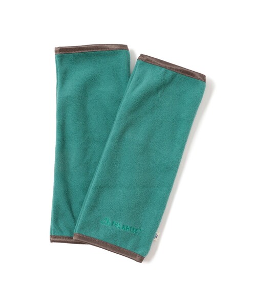 BEAMS BOY（ビームスボーイ）の「【1/15再値下げ】フリース アーム ウォーマー（アームカバー・レディース・グリーン系その他3/ブラック・ONE SIZE）」の3枚目の写真