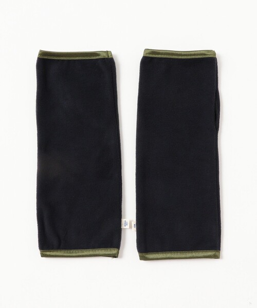 BEAMS BOY（ビームスボーイ）の「【1/15再値下げ】フリース アーム ウォーマー（アームカバー・レディース・グリーン系その他3/ブラック・ONE SIZE）」の8枚目の写真