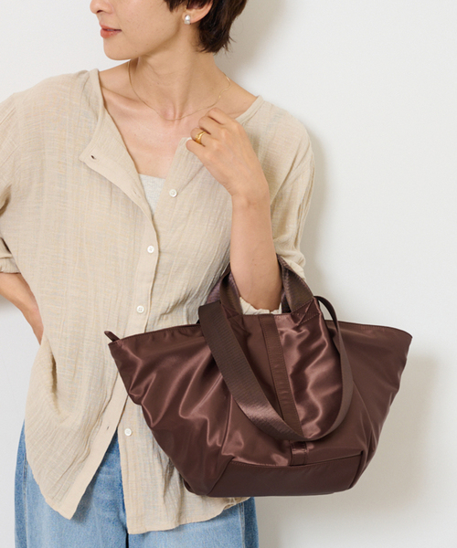 JOURNAL STANDARD relume(ジャーナルスタンダード レリューム)の「《WEB限定追加2》RELUME ナイロントートバッグ(トートバッグ・レディース・ブラウン/ブラック/カーキ・FREE)」の20枚目の写真