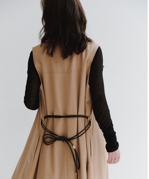 グロスウールロングジレ（その他アウター）｜anuans（アニュアンス）の