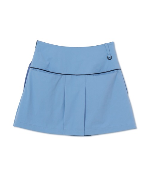 Pacific GOLF CLUB(パシフィックゴルフクラブ)の「FRONT PLEATS SKIRT(スカート・レディース・ブルー/ネイビー・S/M)」の10枚目の写真