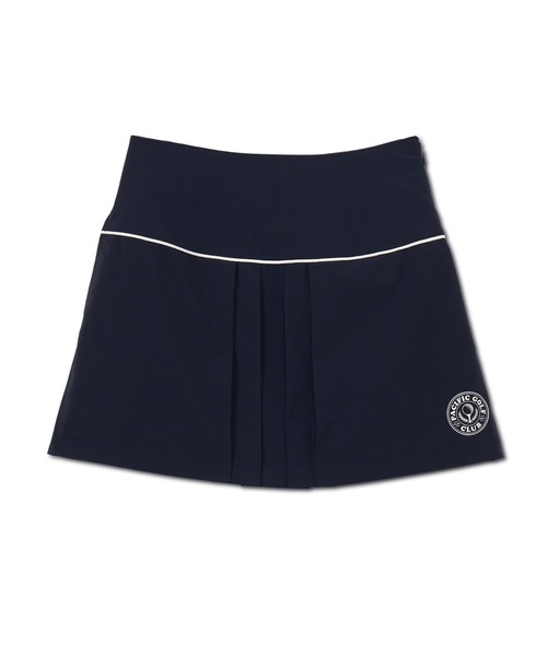 Pacific GOLF CLUB(パシフィックゴルフクラブ)の「FRONT PLEATS SKIRT(スカート・レディース・ブルー/ネイビー・S/M)」の6枚目の写真