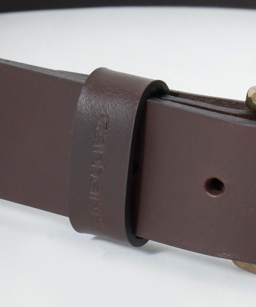 Carhartt（カーハート）の「carhartt（カーハート）BRIDLE LEATHER CLASSIC BUCKLE BELT/フルグレインブライドルレザークラシックバックルベルト メンズ（ベルト・メンズ・ブラウン/ブラック・36inch/34inch/38inch）」の14枚目の写真