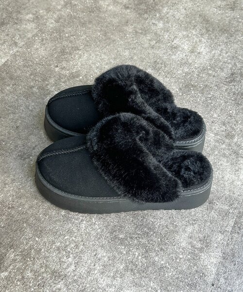 CPCM（シーピーシーエム）の「厚底ムートンシューズ（ブーツ・レディース・キャメル/ブラック/グレー・SMALL/MEDIUM/LARGE）」の20枚目の写真