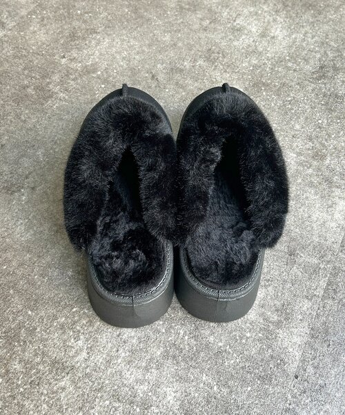 CPCM（シーピーシーエム）の「厚底ムートンシューズ（ブーツ・レディース・キャメル/ブラック/グレー・SMALL/MEDIUM/LARGE）」の21枚目の写真