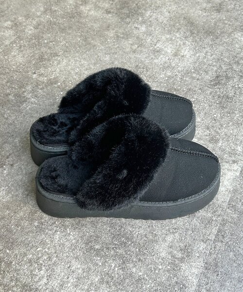 CPCM（シーピーシーエム）の「厚底ムートンシューズ（ブーツ・レディース・キャメル/ブラック/グレー・SMALL/MEDIUM/LARGE）」の22枚目の写真