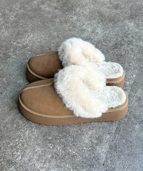 CPCM（シーピーシーエム）の「厚底ムートンシューズ（ブーツ・レディース・キャメル/ブラック/グレー・SMALL/MEDIUM/LARGE）」の13枚目の写真