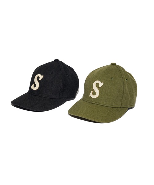Subciety(サブサエティ)の「Felt logo cap(キャップ・メンズ・オリーブ/ブラック・FREE)」の10枚目の写真