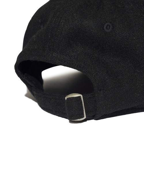 Subciety(サブサエティ)の「Felt logo cap(キャップ・メンズ・オリーブ/ブラック・FREE)」の5枚目の写真