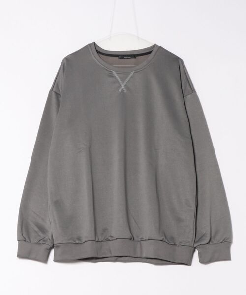 NO WAY（ノーウェイ）の「/BIGプルオーバー/（スウェット・メンズ・クリーム/ブラック/グレー・LARGE/MEDIUM）」の4枚目の写真