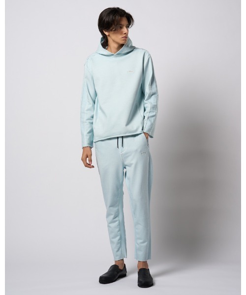 wjk（ダヴルジェイケイ）の「cut-off pull parker（パーカー・メンズ・ダークグレー/ライトグレー/ライトブルー・SMALL/MEDIUM/LARGE/X-LARGE）」の16枚目の写真