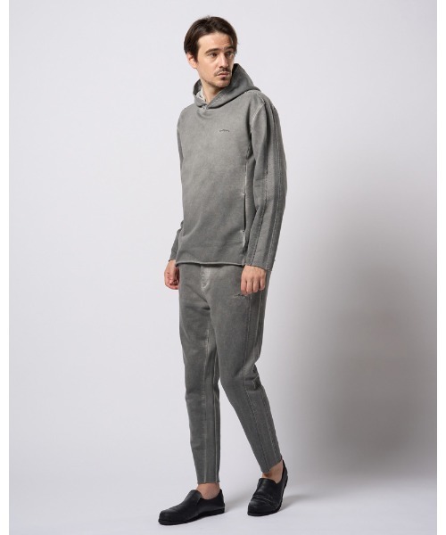 wjk（ダヴルジェイケイ）の「cut-off pull parker（パーカー・メンズ・ダークグレー/ライトグレー/ライトブルー・SMALL/MEDIUM/LARGE/X-LARGE）」の18枚目の写真