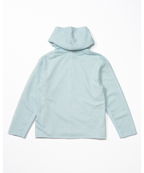 wjk（ダヴルジェイケイ）の「cut-off pull parker（パーカー・メンズ・ダークグレー/ライトグレー/ライトブルー・SMALL/MEDIUM/LARGE/X-LARGE）」の22枚目の写真