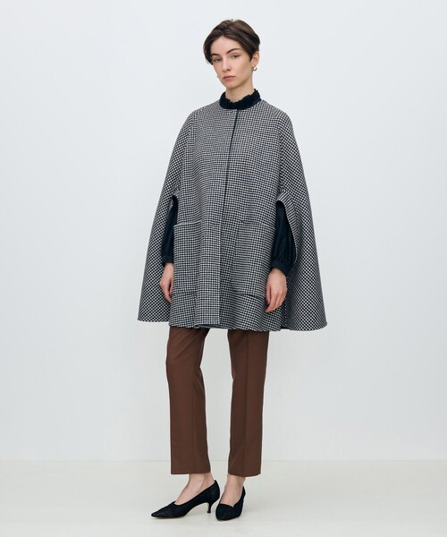 スーパーダブルフェイス リバーシブルマントコート（ポンチョ