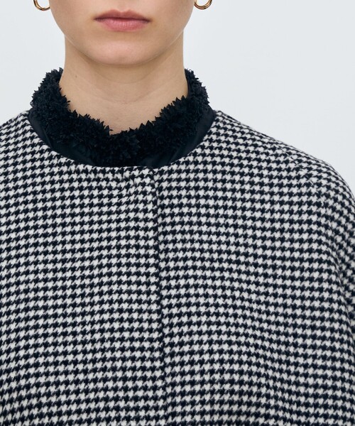 スーパーダブルフェイス リバーシブルマントコート（ポンチョ