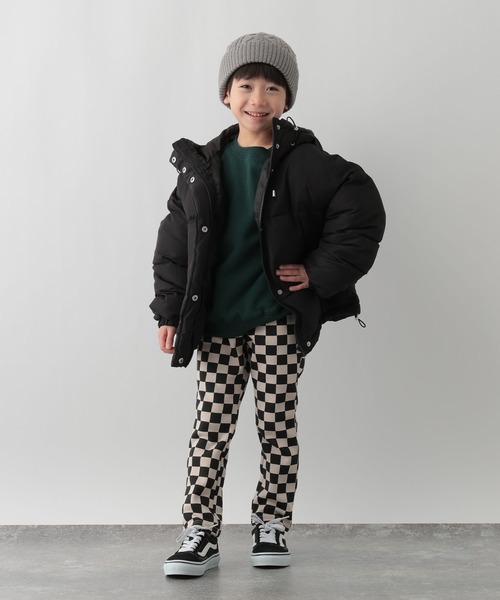FOUND GOOD(ファウンドグッド)の「B/中綿ブルゾン(ブルゾン・キッズ・アイボリー/ブラック・120cm/140cm/130cm/150cm)」の19枚目の写真