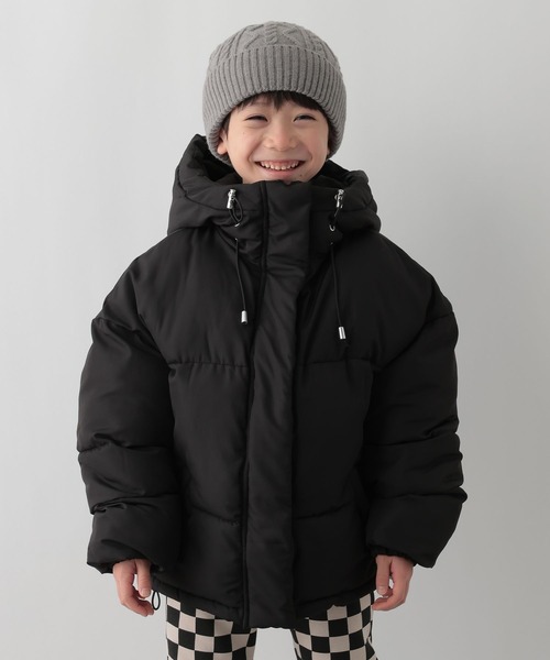 FOUND GOOD(ファウンドグッド)の「B/中綿ブルゾン(ブルゾン・キッズ・アイボリー/ブラック・120cm/140cm/130cm/150cm)」の21枚目の写真