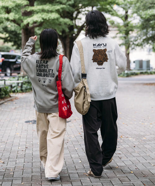 セール】限定展開 KAVU×FREAK'S STORE/カブ― 別注 バック刺繍デザイン