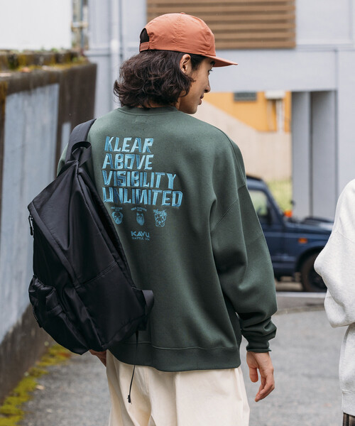 セール】限定展開 KAVU×FREAK'S STORE/カブ― 別注 バック刺繍デザイン