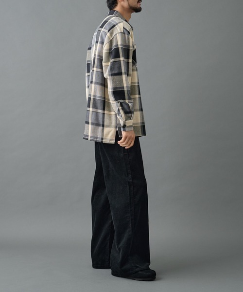COLONY 2139（コロニートゥーワンスリーナイン）の「チェックオーバーシャツジャケット（シャツ/ブラウス・メンズ・ブラック/グレー・MEDIUM/LARGE）」の17枚目の写真