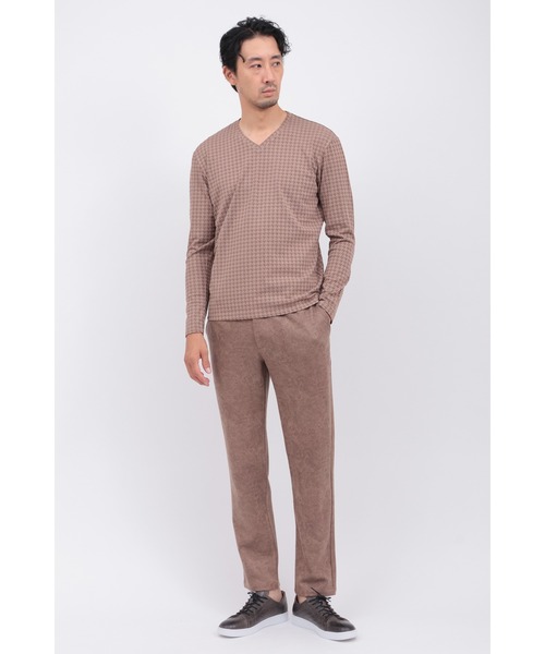 HIGH STREET(ハイストリート)の「チドーロJQナガソデVネック(Tシャツ/カットソー・メンズ・ホワイト/ベージュ/チャコールグレー/ブラック・LARGE/LL/MEDIUM)」の7枚目の写真