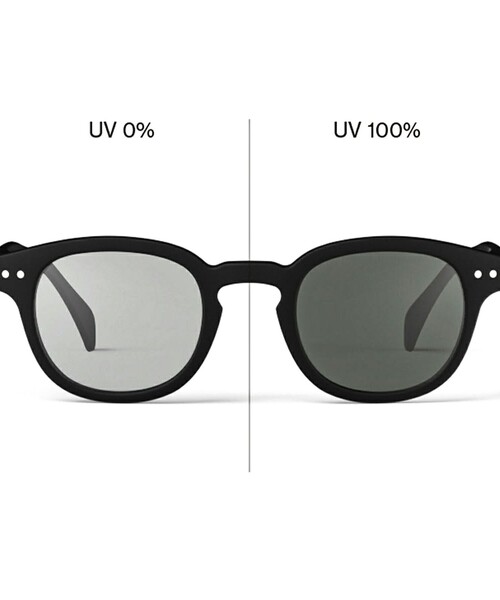 IZIPIZI（イジピジ）の「【IZIPIZI/イジピジ】SUN LIGHT ADAPTIVE #C 調光レンズ（サングラス・メンズ・ブラック・FREE）」の9枚目の写真