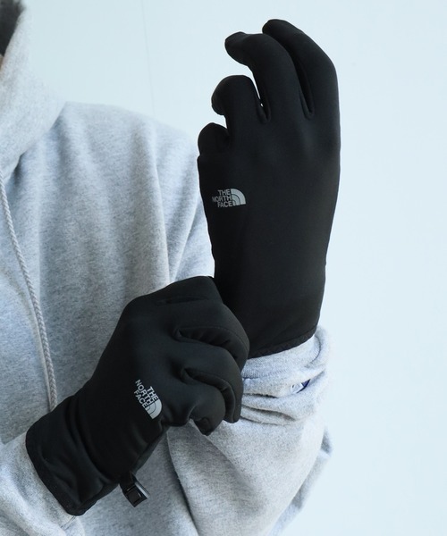 THE NORTH FACE（ザノースフェイス）の「【THE NORTH FACE/ザノースフェイス】 MERINO INNER GLOVE / メリノ インナー グローブ（手袋・メンズ・ブラック・S/M/L）」の13枚目の写真