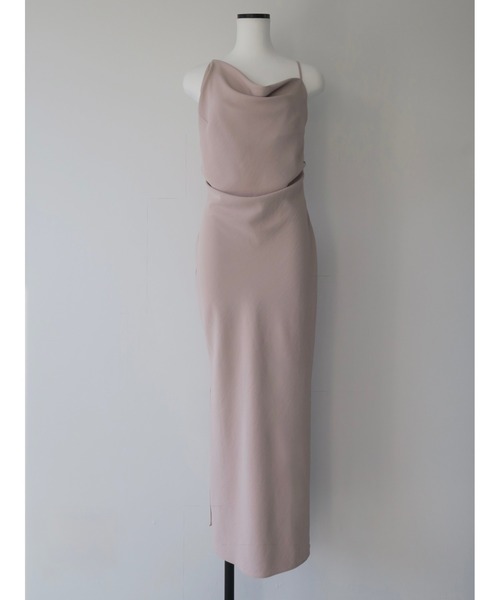 asymmetry drape cami dress（ドレス）｜celon（セロン）の