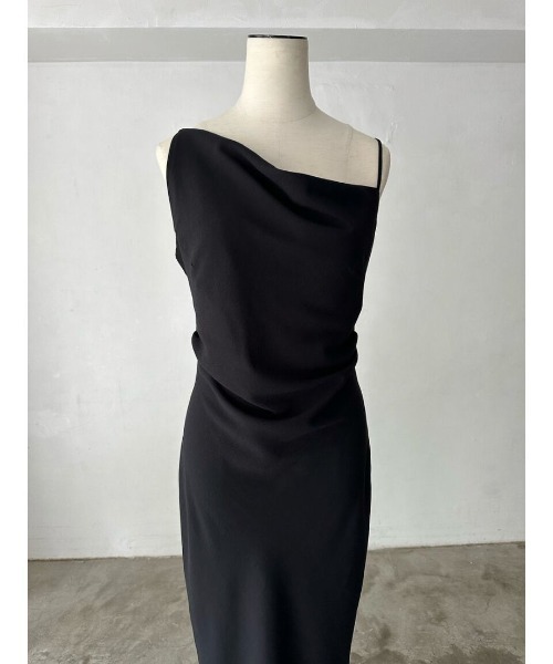 asymmetry drape cami dress（ドレス）｜celon（セロン）の