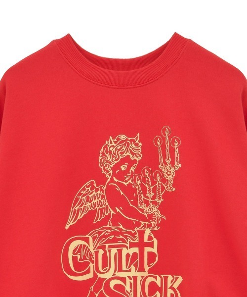 Candy Stripper（キャンディストリッパー）の「CULT SICK スウェット（スウェット・レディース・ブラック/レッド/オフホワイト・FREE）」の8枚目の写真