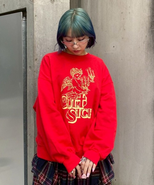 Candy Stripper（キャンディストリッパー）の「CULT SICK スウェット（スウェット・レディース・ブラック/レッド/オフホワイト・FREE）」の18枚目の写真