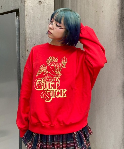 Candy Stripper（キャンディストリッパー）の「CULT SICK スウェット（スウェット・レディース・ブラック/レッド/オフホワイト・FREE）」の19枚目の写真