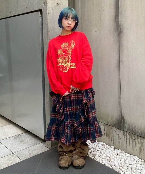 Candy Stripper（キャンディストリッパー）の「CULT SICK スウェット（スウェット・レディース・ブラック/レッド/オフホワイト・FREE）」の20枚目の写真