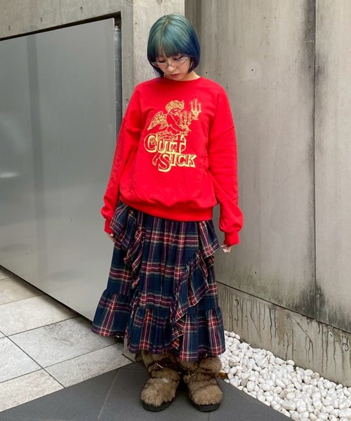 Candy Stripper（キャンディストリッパー）の「CULT SICK スウェット（スウェット・レディース・ブラック/レッド/オフホワイト・FREE）」の21枚目の写真