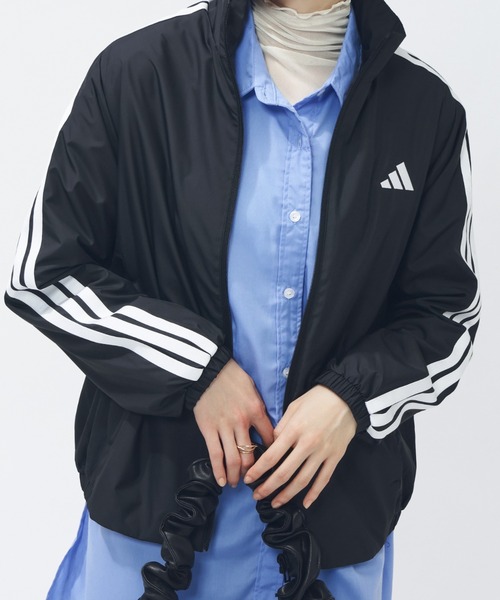 アディダス adidas スリーストライプス ルーズフィット ウインド
